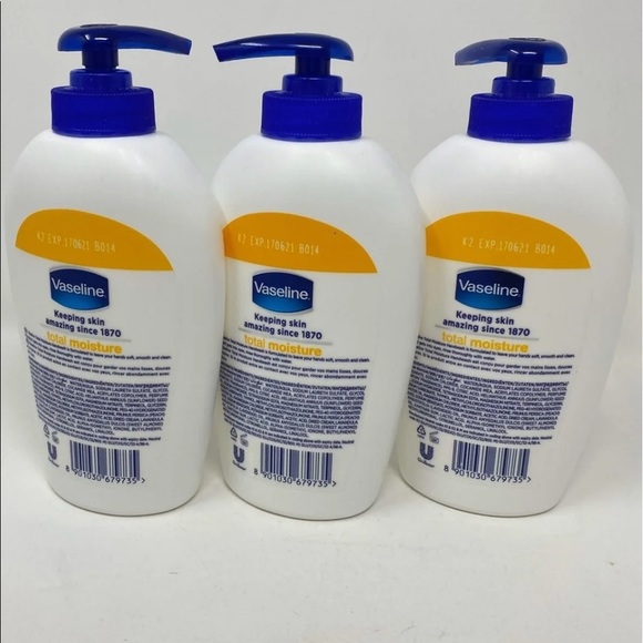 3 Vaseline Total Moisture Hand Soap Wash Pump - Picture 3 of 5